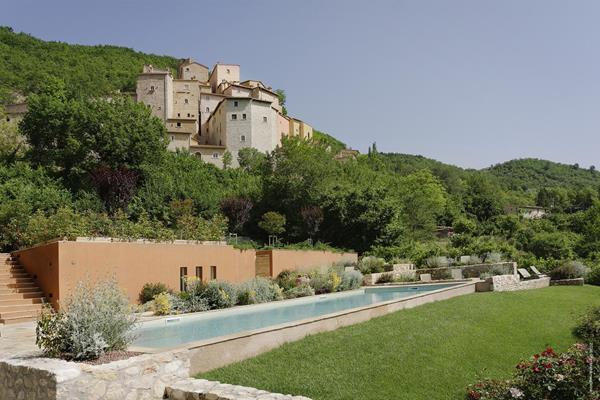 Castello Di Postignano Hotel Sellano Exterior foto